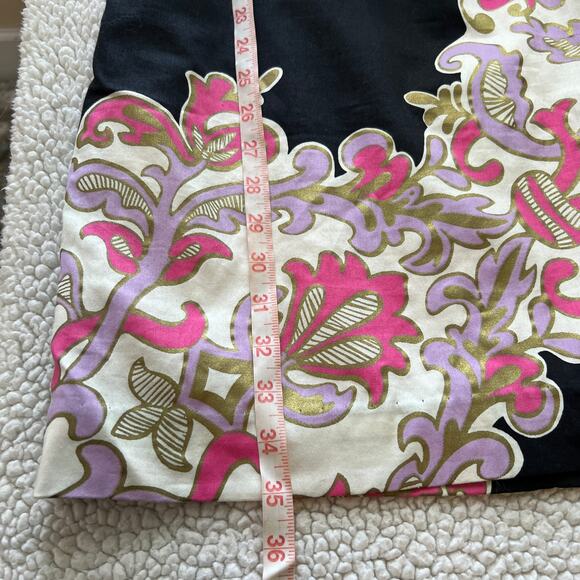 Lily Pulitzer Shauna Tunic Black Pink 3/4 Sleeve Dress 6 - Picture 8 of 12